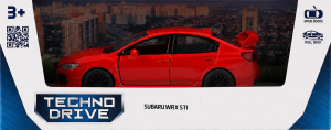 Іграшка Автомодель Subaru WRX STI червоний/синій TechnoDrive