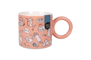 Чашка Eat&Drink рожева 330мл 985172