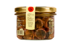 Анчоуси Delicius філе скруч з каперс оливк олії