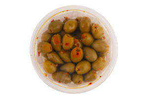 Оливки зелені по-калабрійськи без кісточок