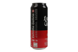 Пиво 0.5л 5.5% Especial Estrella Galicia ж/б