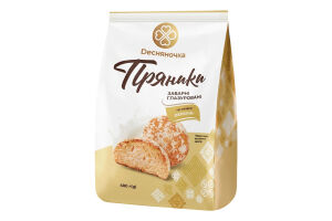 Пряники заварні глазуровані Зі смаком вершків Dесняночка м/у 400г