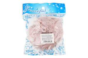Мочалка для тела яркая №0913-3-16816 Бант Graceful 1шт