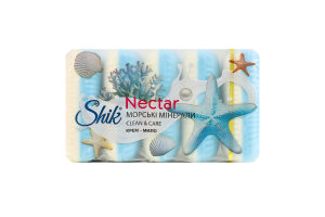 Крем-мило туалетне Морські мінерали Nectar Shik 5х70г