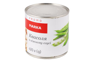 Квасоля у ніжному соусі Marka Promо з/б 420г