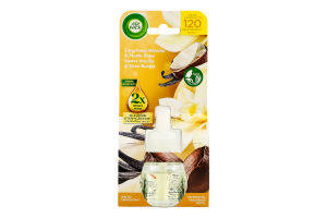 Флакон сменный к электрическому ароматизатору воздуха Сладкая ваниль и масло ши Air Wick 19мл