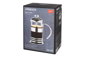 Френч-прес Gemini Asтi 800мл нержавіюча сталь/боросилікатне скло Ardesтo