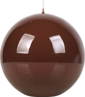 Свічка Meloria Chocolate куля 120мм 995948