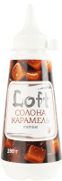 Топінг пастеризований Солона карамель Loft п/пл 280г