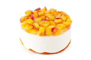 Торт Персиковий 13 см ваг