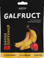 Банан-клубника сублимированные слайсы микс Galfruct д/п 20г