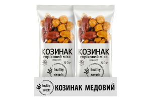 Козинак медовий Горіховий мікс Healthy Sweets м/у 50г