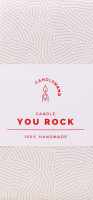 Свічка декоративна Candlehand You Rock червона