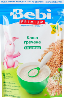 Каша безмолочна для дітей від 4міс швидкорозчинна Гречана Bebi Premium д/п 200г