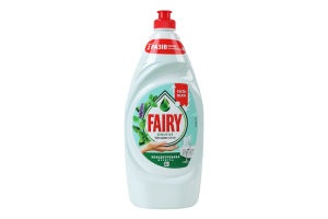 Средство для мытья посуды Чайное дерево и мята Sensitive Fairy 900мл