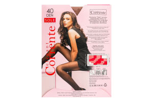 Колготи жіночі Sole натурал 40ден р.3 Corrente
