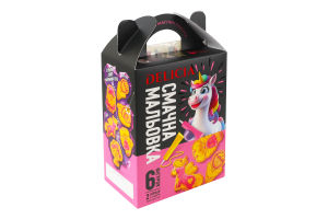 Печиво цукрове Чарівний сад Смачна мальовка Delicia к/у 175г