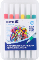 Маркери акрилові №К-1156 Creative Kite 12шт