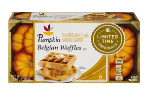 Ahold Belgian Waffles Maple - 6 CT