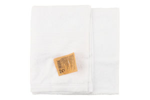 Рушник білий махровий 40*70см 400г/м2 GM Textile