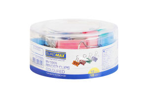 Биндеры цветные 19мм №BM.5355 Buromax 12шт