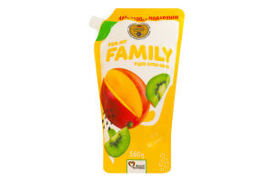 Крем-мыло жидкое Киви и манго For my Family 560г