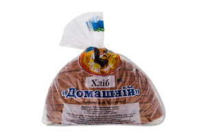 Хлеб половинка в нарезке подовый Домашний Пані Паляниця м/у 0.65кг