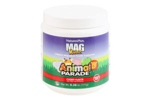 Добавка диетическая для детей со вкусом вишни порошок Animal parade Mag kidz NaturesPlus 171г