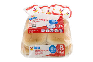 Ahold Light Hamburger Rolls - 8 CT