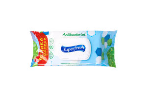 Серветка волога PRO Superfresh Antibact з клапаном