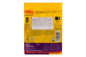 Корм сухой полнорационный для взрослых собак Sensitive Adult JosiDog м/у 900г