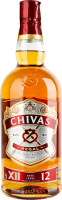 Виски 1л 40% шотландский купажированный 12 лет Chivas Regal бут