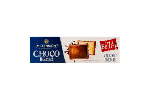 Шоколад ассорти с печеньем Choco Biscuit Millennium к/у 132г