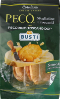 Снеки Busti Peco з сиром Пекоріно Тоскано DOP
