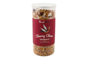 Гранола з вишнею та шоколадом 425г тубус Muesli Mania