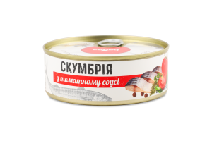 Скумбрія у томатному соусі Banga з/б 240г
