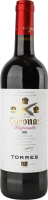 Вино 0,75л 13,5% червоне сух Coronas Tempranillo Torres пл