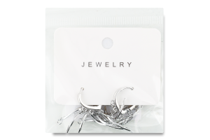 Сережки жовтий метал французький замок