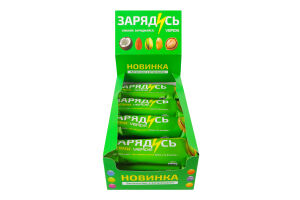 Батончик с омега-3, фисташками и белым шоколадом с подсластителями Зарядись идеями Verde м/у 30г