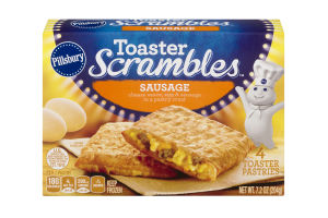 Pillsbury Toaster Scrambles Sausage - 4 CT