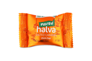 Халва подсолнечная со вкусом соленой карамели Norsu м/у 15г