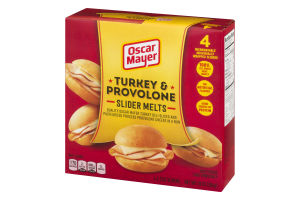 Oscar Mayer Slider Melts Turkey & Provolone - 4 CT