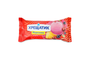 Мороженое плодово-ягодное в вафельном стаканчике Хрещатик м/у 90г