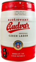 Пиво 5л 5% светлое Budweiser Budvar кег