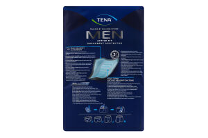 Прокладки урологические для мужчин Level 3 Active Fit Men Tena 16шт