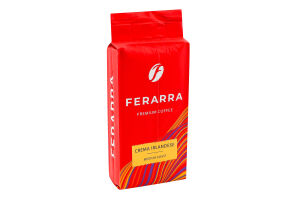 Кава натуральна смажена мелена Crema Irlandese Ferarra в/у 250г