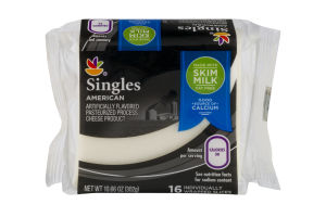 Ahold Cheese Singles American - 16 CT