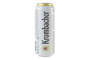 Пиво 0.5л 4.8% світле фільтроване пастеризоване Pils Krombacher з/б
