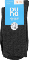 Шкарпетки чоловічі темно-сірі класичні р.27-29 Duna