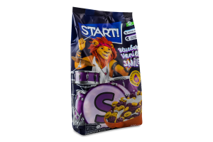 Завтраки сухие зерновые со вкусом черники и ванили Смайлики Start! м/у 500г